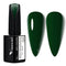 VENALISA 15ml Emerald Green Gel Nail Polish, Dark Green Lime Color Soak Off UV LED Nail Art Starter DIY