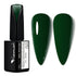 VENALISA 15ml Emerald Green Gel Nail Polish, Dark Green Lime Color Soak Off UV LED Nail Art Starter DIY