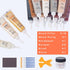 Wood Floor and Furniture Repair Kit, 18 Colors, Scratch Repair for Hardwood Laminate Floor, Touch Up Kit with Putty