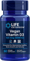 Life Extension Vegan Vitamin D3 - Joint/Bone Health & Immune Support, 60 Count