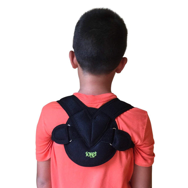 Soles Clavicle Bandage Adjustable, Flexible, Breathable Neoprene, Unisex Clavicle Brace for Collarbone Injuries