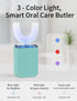 WILDWELLO 48,000 4 60-Second U-Shaped Electric Toothbrush, VPM, Modes, Clean, Magnetic Contact Charging