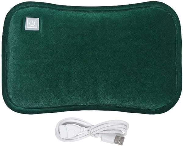 TINAYAUE Rechargeable Hot Water Bottle Portable Electric USB Hot Water Bag with Plush
