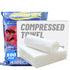 100 Pcs Mini Compressed Towels, Disposable Face Compressed Towel, Portable Coin Tissue for Travel and Outdoor Activities