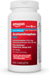 Amazon Basic Care Acetaminophen PM Caplets, Pain Reliever Plus Nighttime Sleep Aid, 100 Count
