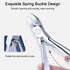 Podiatrist Nail Clippers, Professional Thick & Ingrown Toenail Clippers for Men & Seniors