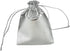 Wudygirl 100 PCS Drawstring Satin Bags Mixed Gold Silver, 3.54X4.72 inches for Jewelry Wedding Party