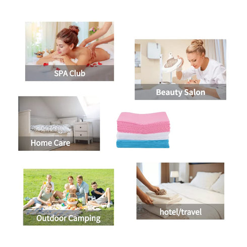 Portable Massage Table, Tattoo Bed Sheet, Waterproof Oil-proof Bed Cover for Salon SPA
