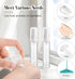 20Pcs 10ml Airless Pump Bottle Set - Refillable Plastic Vacuum Dispenser for Lotion & Toiletries
