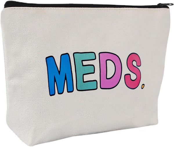 ZOCIGIFTS Medication Bag Travel Pill Organiser | Compact Cosmetic First Aid Kit, Perfect