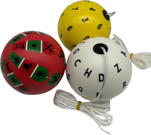 Nutvrliy Marsden Ball Vision Therapy with Letters for Hand-Eye Coordination and Visual, Visually Impaired Estrabismo