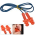 Corded Silicone Noise Reduction Ear Plugs - Metal Detectable Hearing Protection