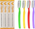 Hard & Firm Toothbrush, Stiff Bristle Brush for Smokers, Oral Care Teeth Whitening Cleaning, Travel Pack of 24