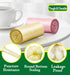 Hommaly 1.2 240 4.5-5 Liter,1-1.2 Gallon pcs Small Multi Trash Bags Strong Pink Gray Gold Garbage Bags, Bathroom Trash