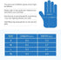 Black Disposable Nitrile Gloves, Latex & Powder Free, 6-Mil, 100 Count, Textured, Mechanic Wearing, Cleaning