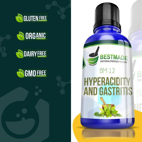 Hyperacidity and Gastritis Relief Liquid Herbal Remedy, 30 mL