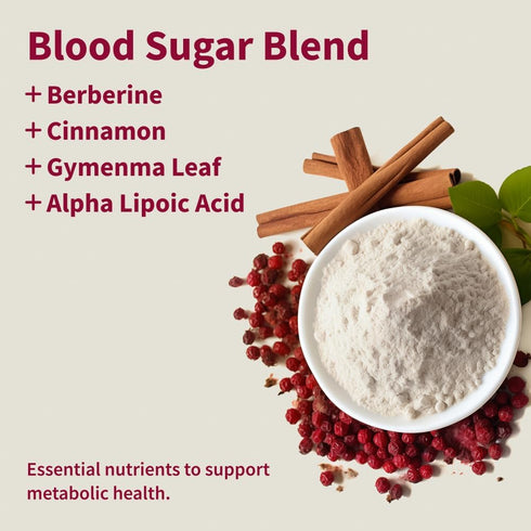 Snap Supplements Blood Sugar Blend, Support Healthy Blood Sugar, 60 Capsules (60 Count)