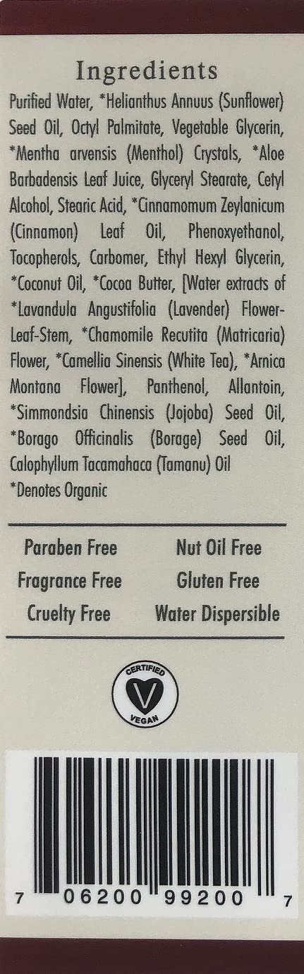 Sacred Earth Botanicals (8oz Warming Lotion Tube) - Enhances Their Massage Experience by Adding a Gentle Heating