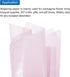 MECCANIXITY 40 Sheets Light Purple Waterproof Tissue Paper, 20x28 Inch for Florist Bouquet Supplies
