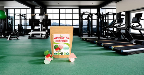 Indus Farms Superfoods All Natural Watermelon Fruit Powder, Instant Electrolytes, 8 oz Beverage Enhancer
