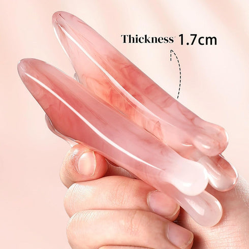 Mukete 4 1 2 Packs in Body Massager Scalp Comb Lymphatic Contour Facial Massage - Manual Relaxation Tool for Soothing