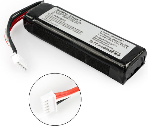 REYTRIC 6000mAh 3 GSP1029102A 330SL 22.2Wh/3.7V Replacement Battery for Charge Speaker