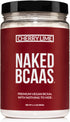 Cherry Lime Naked BCAAs Powder - 100% Pure Vegan 2:1:1 Formula, 501 Grams