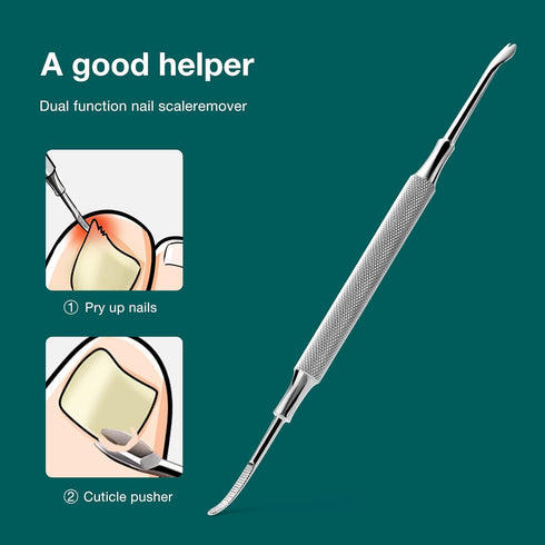 MR.GREEN Toenail Clippers, Stainless Steel Ingrown Nail Cutter for Thick and Hard Nails