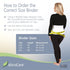 Postpartum & Post Surgery Abdominal Binder, 3-Panel Belly Band for Recovery, Size 2XL (60" to 75"), Made in USA