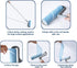 Layers Large Pet Mega Cleaning Floor Roller - Long Sticky Mop with 4-Foot Extendable Handle, 10in Wide Roller