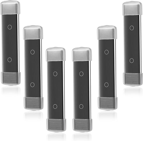 6 Pcs Magnetic Toilet Cleaner, Black Toilet Cleaning Magnets for Household Bathroom Stains, No Chemicals