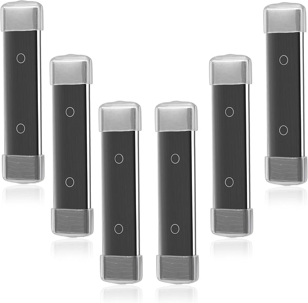 6 Pcs Magnetic Toilet Cleaner, Black Toilet Cleaning Magnets for Household Bathroom Stains, No Chemicals