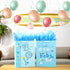Golden J Store 16.5" Extra Large Baby Gift Bags with Tissue Papers for Baby Showers 2-Pack (Blue)