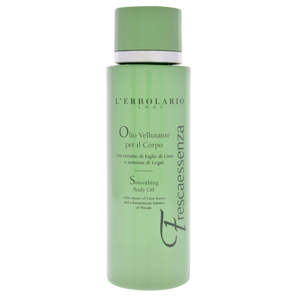 L’Erbolario Frescaessenza Smoothing Body Oil - Tightening, Toning Moisturizer with Vitamin E, 3.3 oz