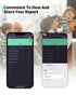 Pulse Oximeter HealthTree Oxygen Monitor Fingertip, Bluetooth Pulse Ox with Free APP, O2 Pulse Oximeter and Heart Rate