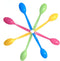 UDBTD Stock Your Home With Sturdy Large Eco-Friendly Plastic Spoons, Frozen Yogurt Ice
