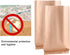 Disposable Paper Bag, 100 Pack Sanitary Napkin Disposal Bags, Sturdy and Waterproof Kraft Paper Bags for Feminine