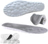 Cloudsole Insoles, Orthopedic Insoles for Women & Men, Plantar Fasciitis Insoles, Anti Fatigue, Foot Pain Relief (Gray,