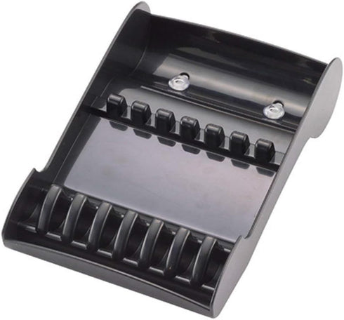 Professional Salon Scissors Holder Racks - Organizer Storage Tray for 6 Scissors, Black