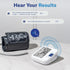 Alcedo Blood Pressure Monitor for Home Use, Automatic Digital BP Machine with Large Cuff, LCD Screen, 2x120 Memory
