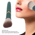 Electric USB Rechargeable Makeup Brush, 10 Gears Vibration for Liquid Powder Blusher Concealer, Waterproof