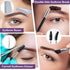 TsMADDTs Eyebrow Tweezer Set, 7 Pcs Precision Tweezers for Women with Curved Scissors and Eyebrow Razor for Ingrown Hair