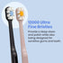 Lindo Polishing Toothbrush for Sensitive Gums and Teeth, 12000+ Ultra Fine Bristles, Pack of 4