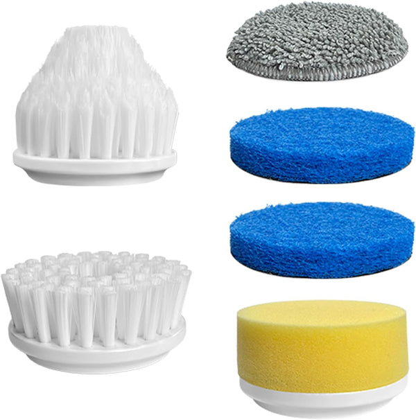 Electric Spin Scrubber Cleaning Brush Set for PFCB01 by PUFTEM