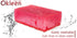 Pink Multi Use Scrub Sponges 18 Pack, 4.3x2.8x1.4 inches, Heavy Duty Odorless Non Scratch Fiber for Kitchen & Bathroom