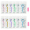 12PCS Clear Aligner Removal Tools with 2 PCS Aligner Chewies for Invisible Retainers and Dentures