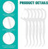 Automatic Dental Floss Case, Portable Flosser Dispenser, Travel Organizer with 10 Floss Picks for Teeth Cleaning