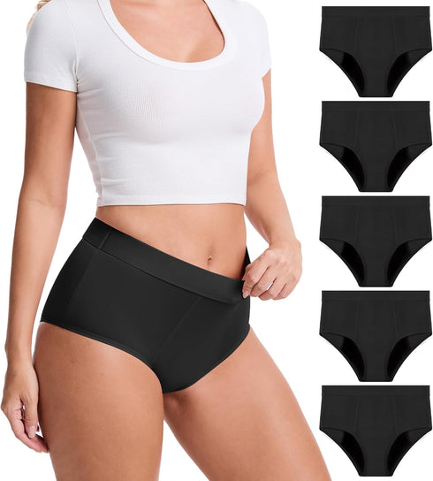 ToVii Leak Proof Period Underwear for Women Heavy Flow Washable Plus Size
