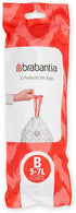 Brabantia PerfectFit Size B, 1.3 Gal, White