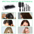 SIQUK 6 Pieces Hair Brush Comb Set, Paddle Brush and Black Combs for Men and Women, Wet, Dry, Curly Hair